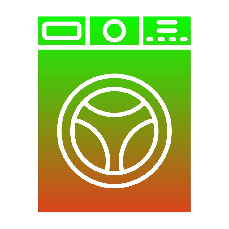 Vector washing machine icon