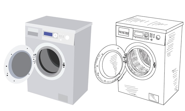 Washing machine sketch