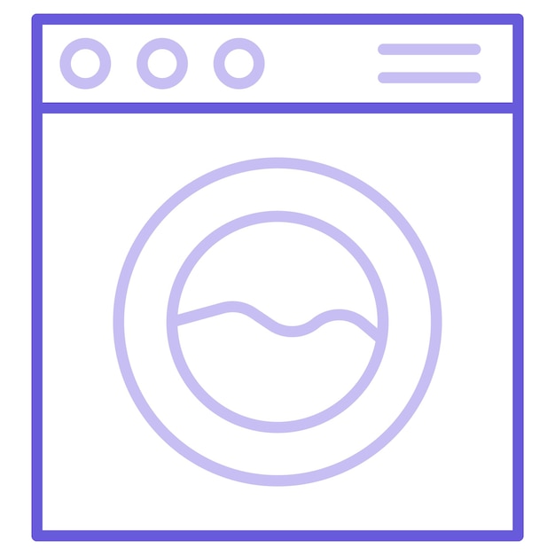 洗機のベクトルイラスト