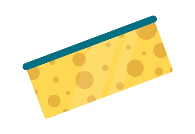 Washing sponge icon Vector illustration