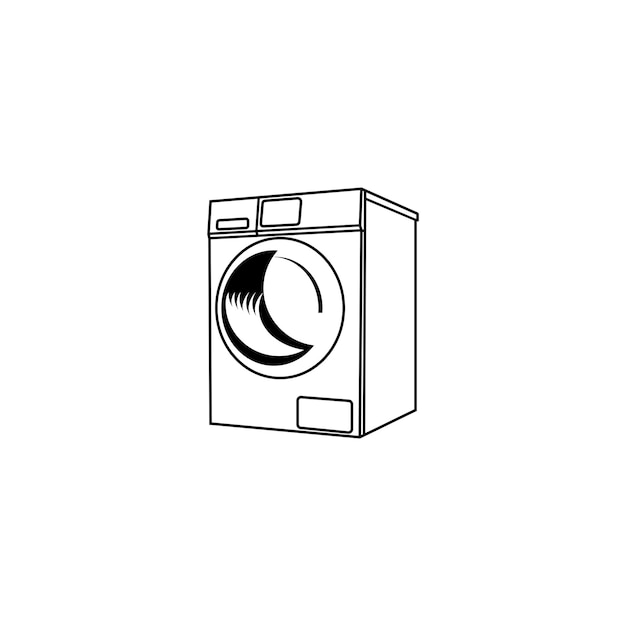 Wasmachine of waspictogram