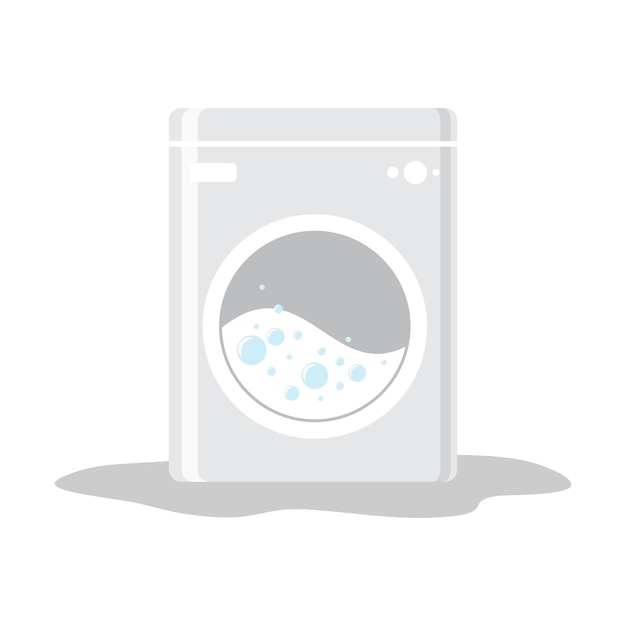 Wasmachine vectorillustratie wasserij leveranciers