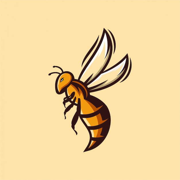 логотип осы