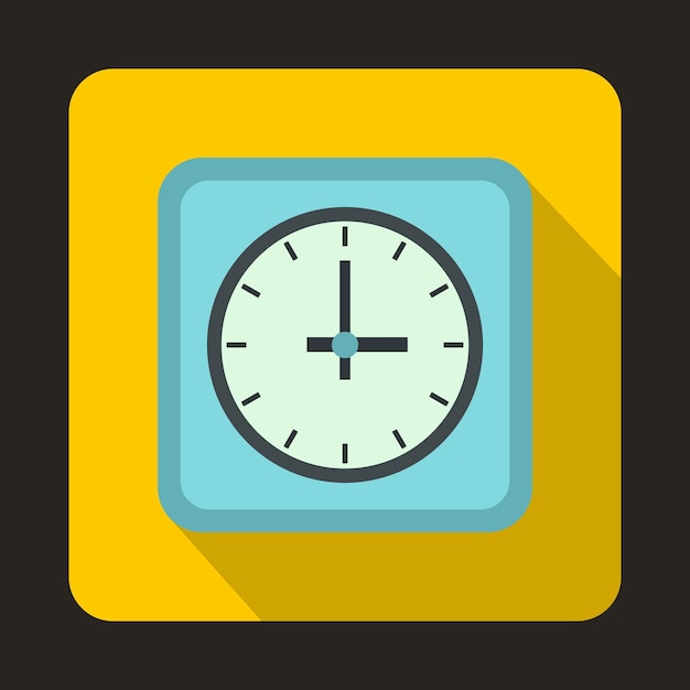 Watch icon in flat style for any design