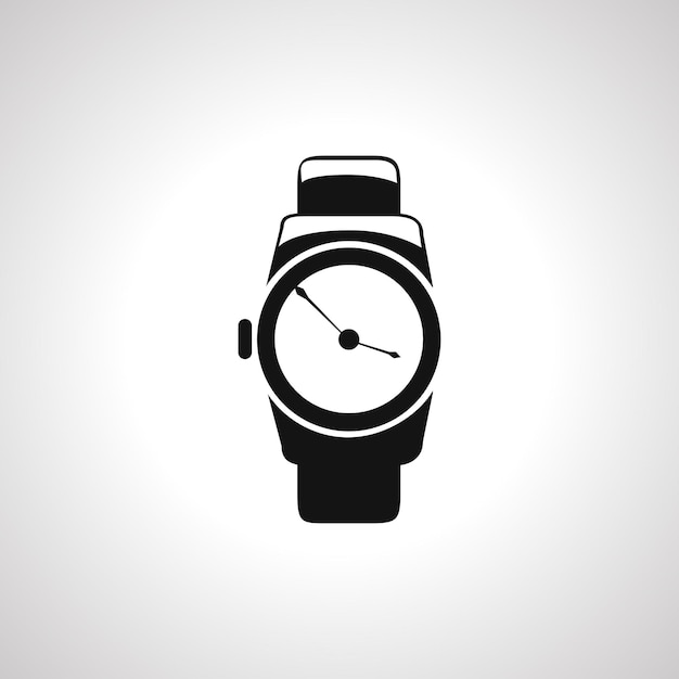 Vector watch icon hand watch icon