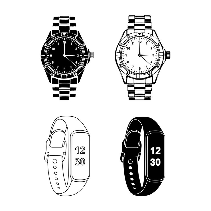 Vector watch icon