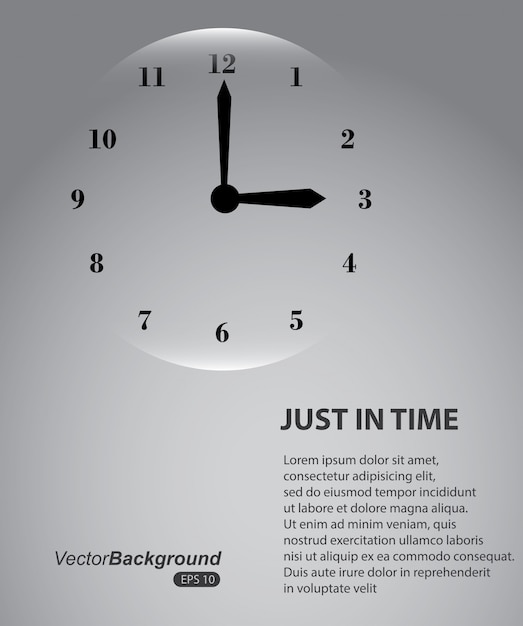 Vector watch infographics