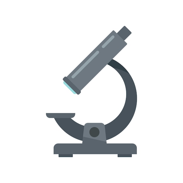 Watch repair microscope icon flat illustration of watch repair microscope vector icon isolated on white background