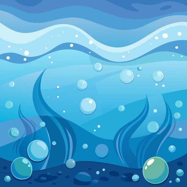 Vector water background