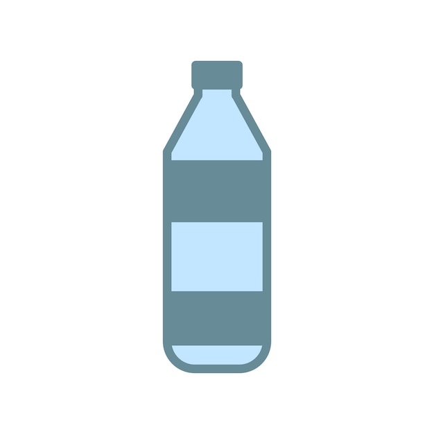 water bottle icon design vector template