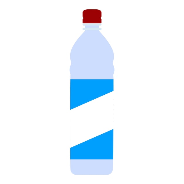 Water bottle icon Flat illustration of water bottle vector icon for web design