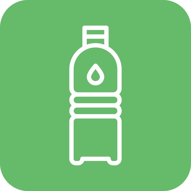 スポーツアイコンセットの水瓶ベクトルアイコンのイラスト