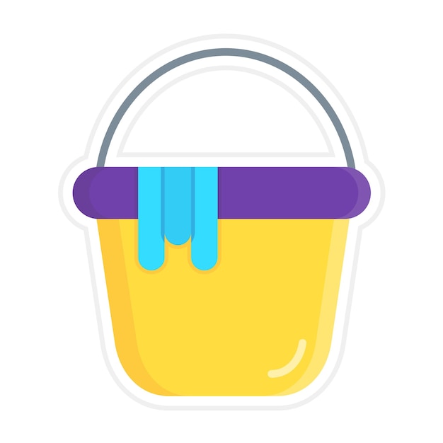 Water Bucket icon vector image Can be used for Hygiene Routine