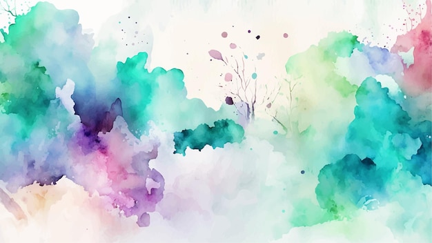 Vector water color background design
