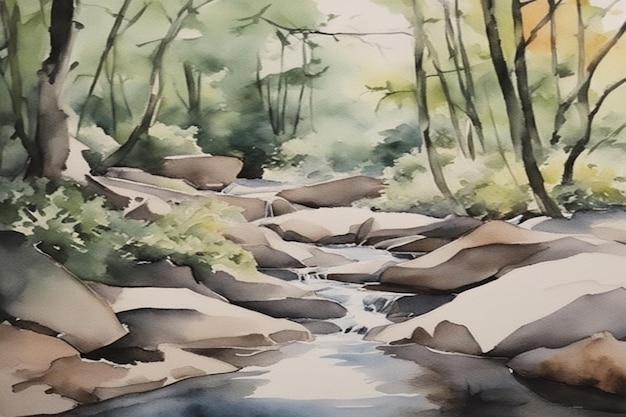 water color painting