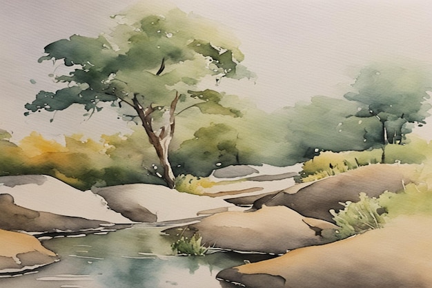 water color painting