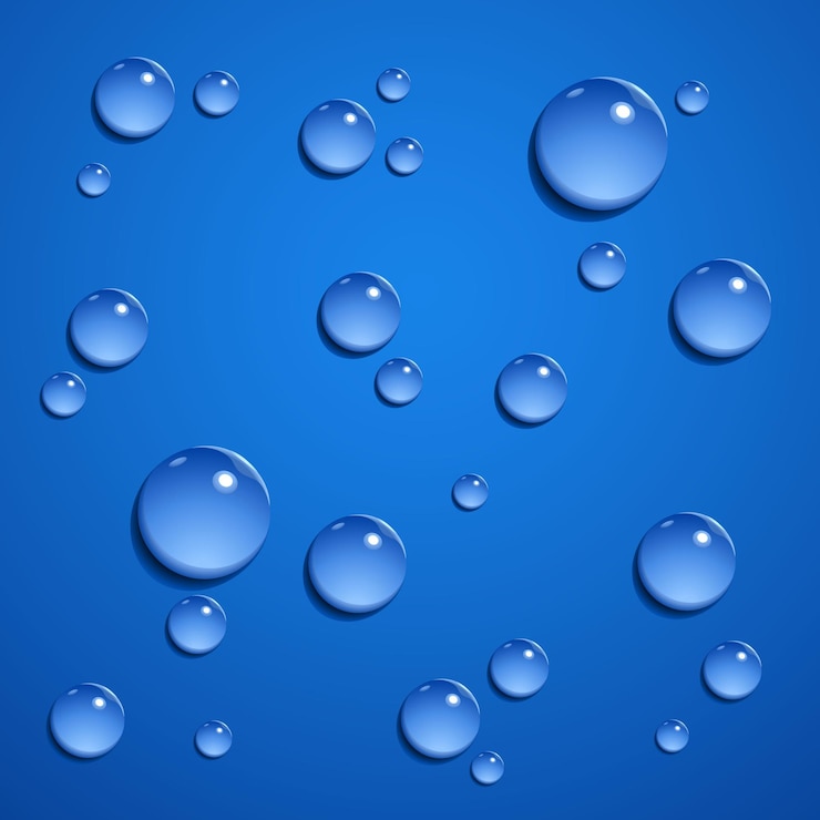 Vector water drop background vector illustration 7