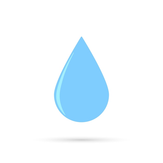 Water drop icon graphic design template vector illustration