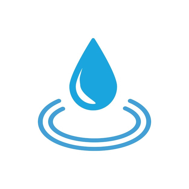 water drop icon vector design templates