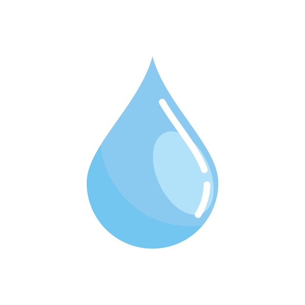 Water drop illustration