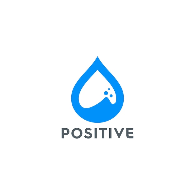 water drop logo design templates