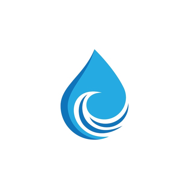 Premium Vector | Water drop logo images illustration design