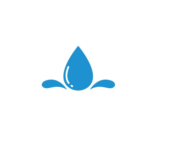 Water drop Logo Template vector illustration