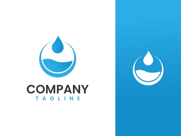 Water Drop logo template water and drop concept