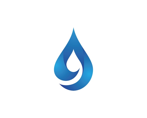 Water drop Logo Template