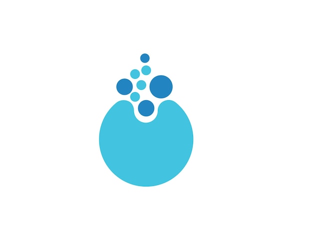 Water drop Logo Template