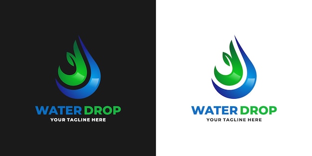 水滴のロゴ