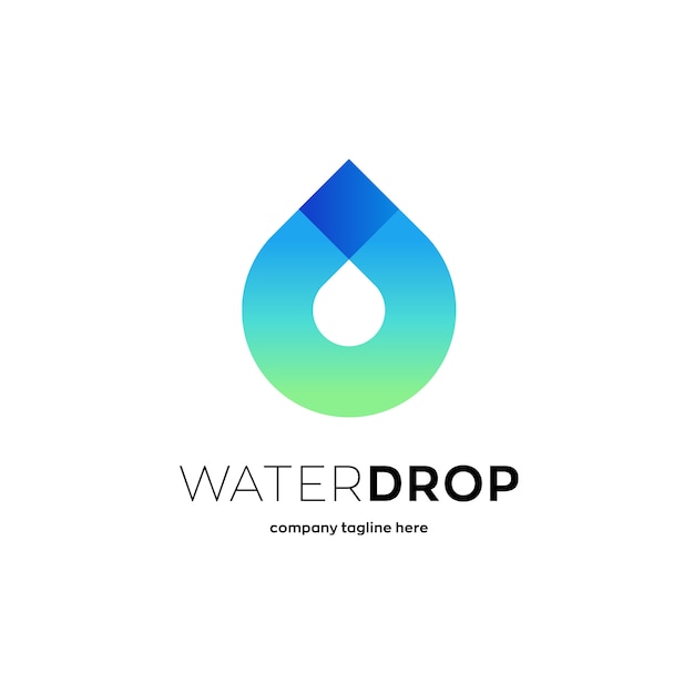 Water drop logo