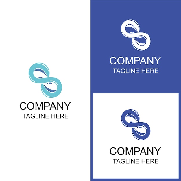 Water drop and nature logo design can be used for branding and business