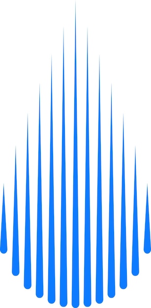 Illustrazione di stock di goccioline di strisce gocciolanti verticali con motivo a goccia d'acqua