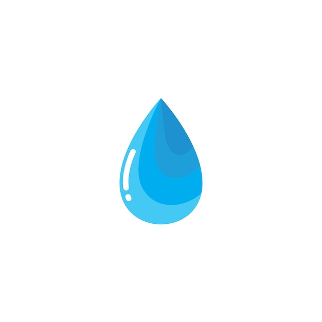 Water drop Template vector illustration