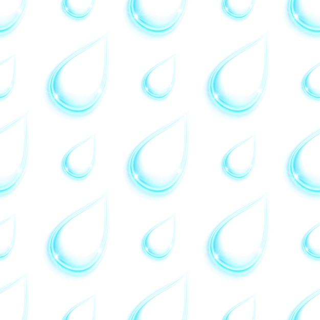 Vector water drop