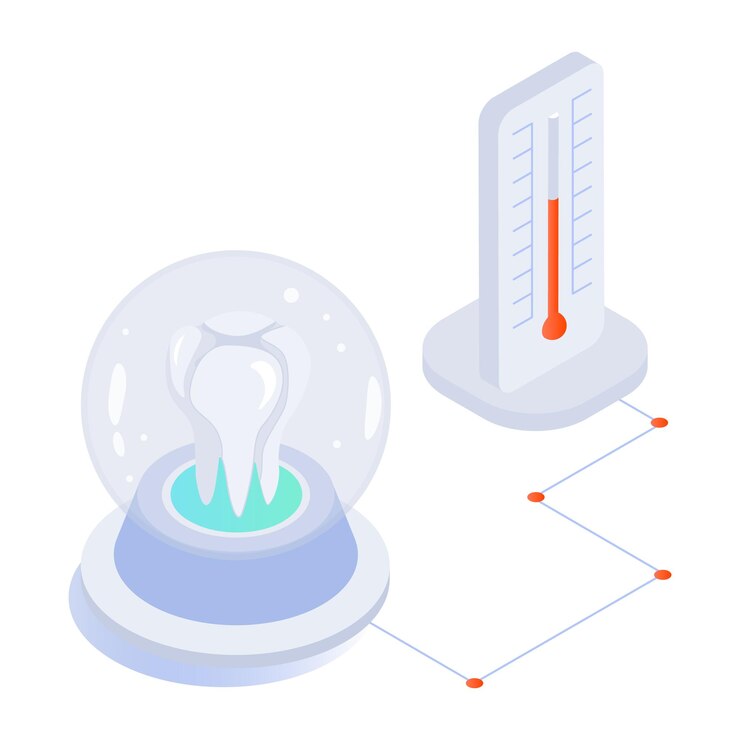 Vector a water droplet with a red arrow pointing to the right