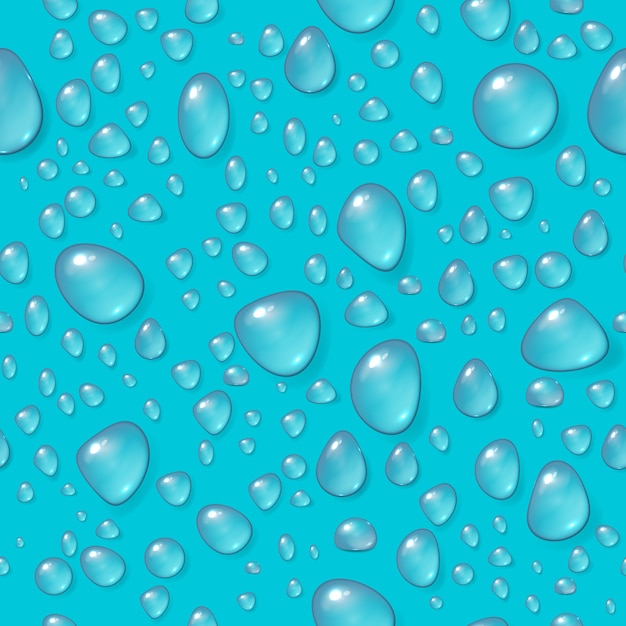 Water drops illustration