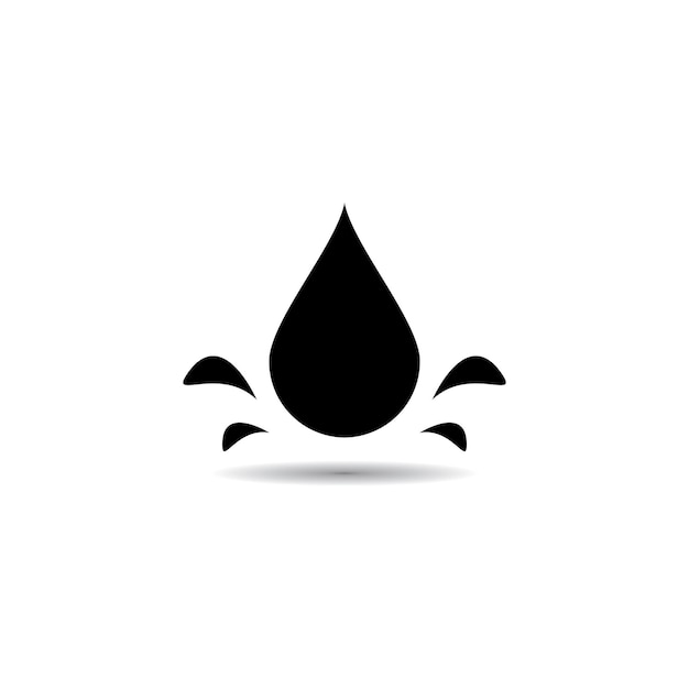 Water druppel logo