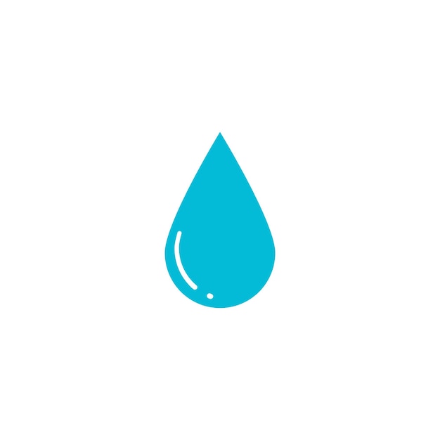 Water druppel logo