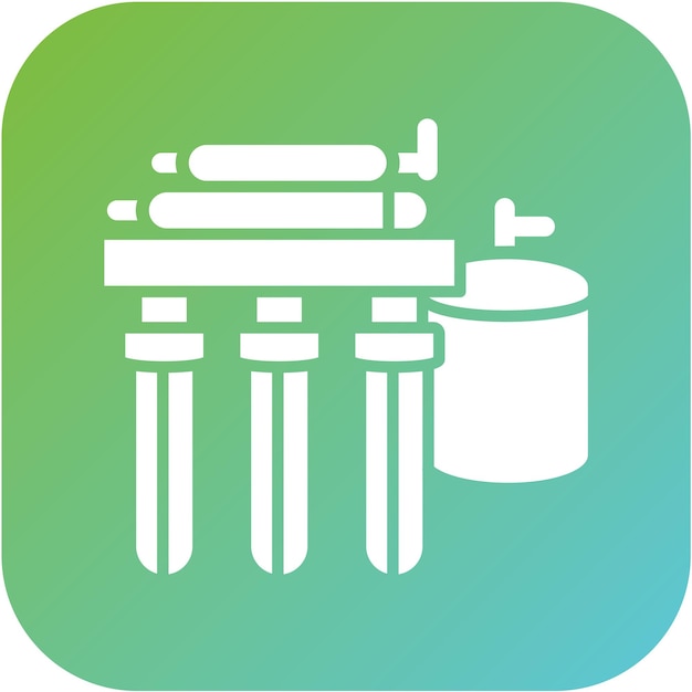 Water Filtration Icon Style