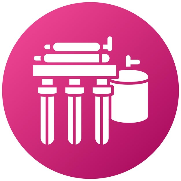 Water Filtration Icon Style