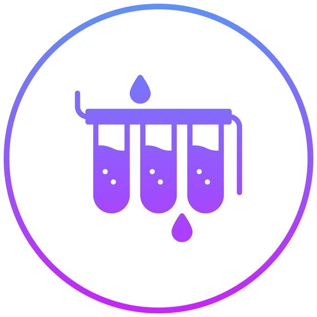 Vettore illustrazione dell'icona del vettore di filtrazione dell'acqua del set di icone del processo industriale