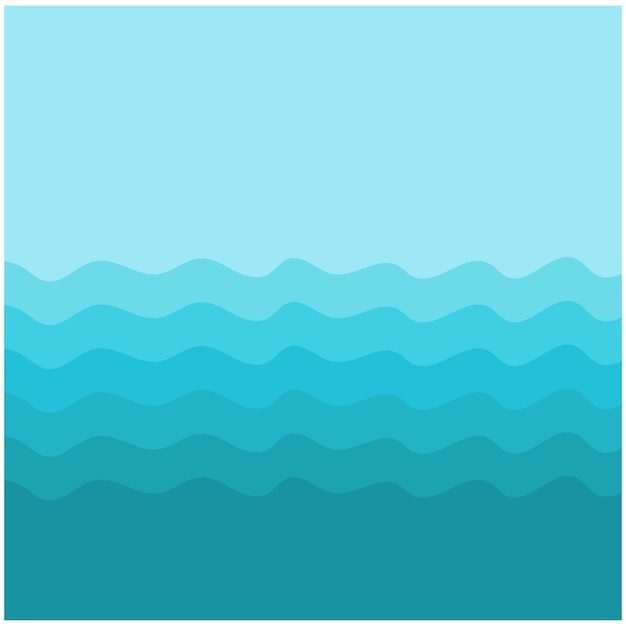 Water Golf Logo vector en symbool sjabloon