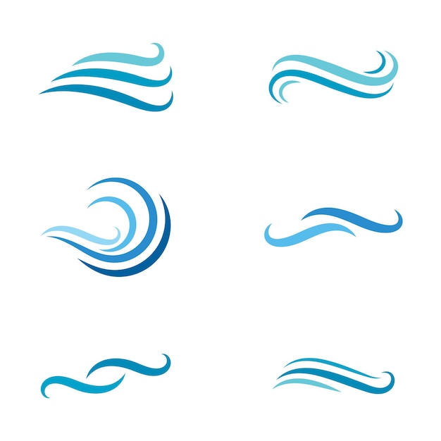 Water golf pictogram vector