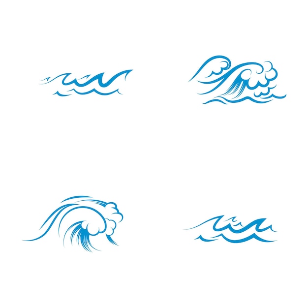 Water golf pictogram vector