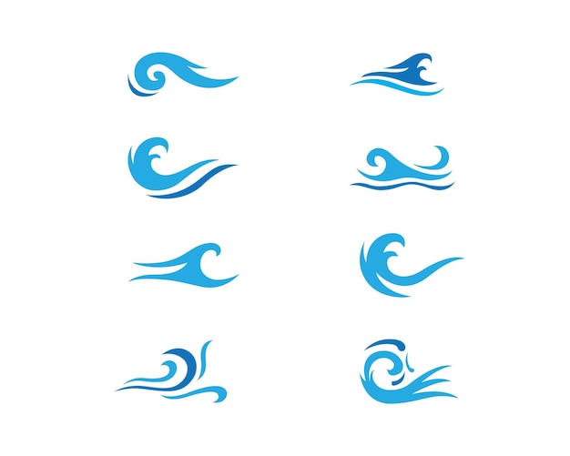 Water golf pictogram vector