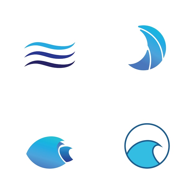 Water golf pictogram vector