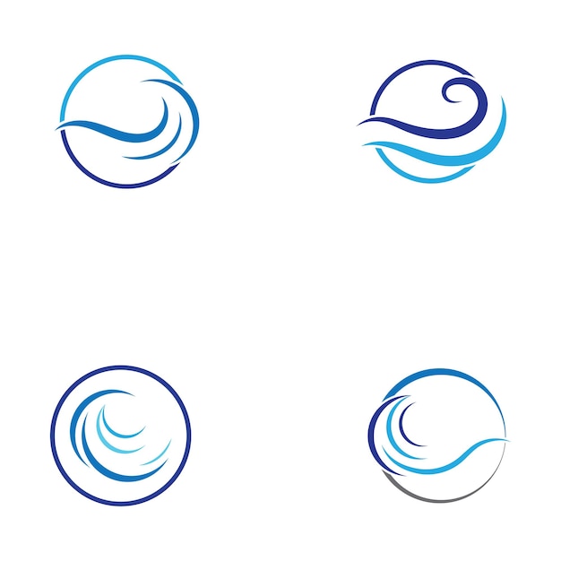 Water golf pictogram vector