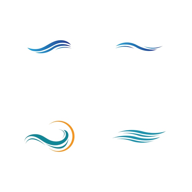 Water golf pictogram vector